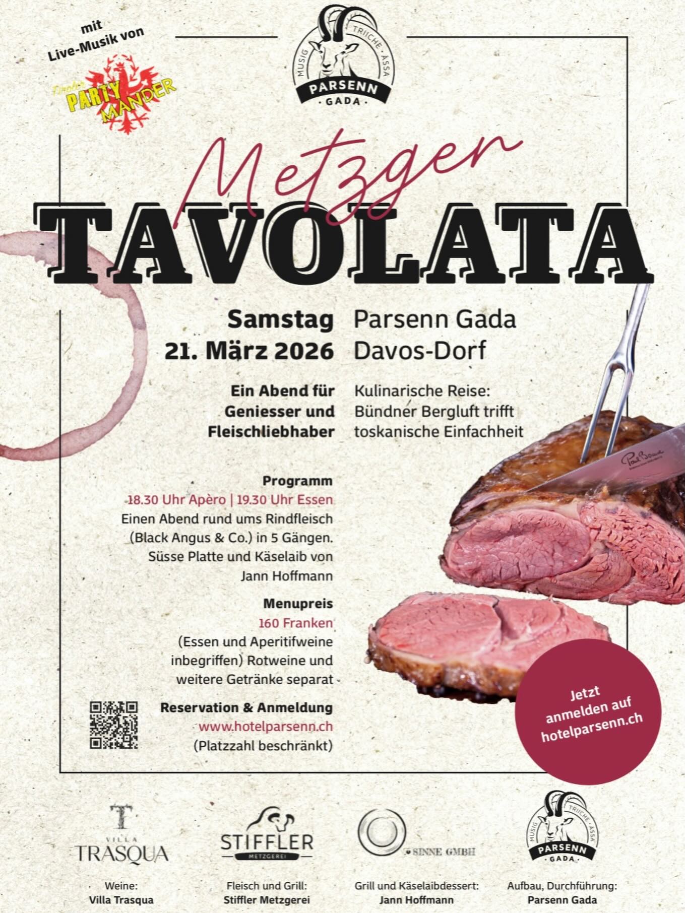 Am kommenden Samstag lässt die Toskana im Parsenn Gada grüssen